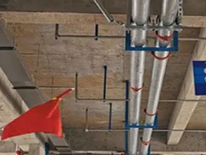 纳溪管廊支架的安装方法